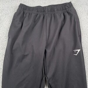 Gymshark Pants Mens Small Black Arrival Joggers Sweatpants Workout Athletic Run